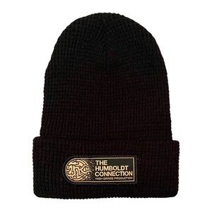 NWT Waffle Cuff Beanie Black